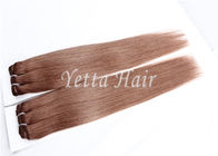 Classifichi l'estremità completa Brown scuro di estensioni lunghe alla moda dei capelli di 8A nessuna fibra