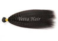 Tessuto peruviano regolare diritto crespo dei capelli umani nessun pidocchi e nessun pidocchi