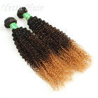 Il corpo vergine peruviano colorato Wave/tre dei capelli tonifica le estensioni crespe dei capelli ricci
