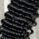 Estensioni profonde ricce dei capelli di Wave dei capelli vergini malesi 8&quot; - 30&quot; disponibile