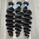 Allenti i pacchi spessi dei capelli dei capelli di Wave di estensioni malesi non trattate vergini dei capelli