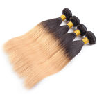 colore diritto 1B/27 dei capelli vergini brasiliani di estensioni dei capelli umani di 7A Ombre