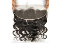 Il tessuto dei capelli umani/i capelli peruviani naturali Wave del corpo impacchetta con il frontale