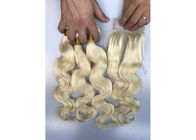 3 impacchetta le estensioni vergini dei capelli di Wave del corpo i capelli/1b 613 del brasiliano di 100%