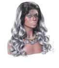 Ente regolare Wave 100 parrucche cape piene indiane dei capelli umani del pizzo per le donne di colore