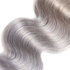 Grey a 40 pollici Ombre del corpo di estensioni spesse dei capelli umani di Wave per le donne
