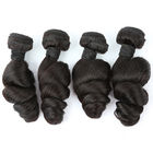 Tre colore naturale del tessuto sciolto di Wave dei capelli di Remy del vergine del peruviano della parte 100