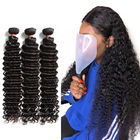 le estensioni malesi dei capelli del grado 10A per le donne/in profondità capelli umani di Wave impacchetta