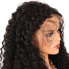 Parrucche anteriori ricce crespe dei capelli umani del pizzo di densità di 180% con i capelli 120g-300g del bambino