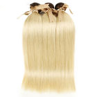 pacchi brasiliani del tessuto dei capelli diritti 1b/613 con colore dorato della chiusura
