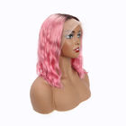 Doppie parrucche 1b dei capelli umani della parte anteriore del pizzo di Wave delle trame 13 x 4,5/colore di rosa
