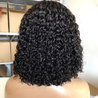 10A linea sottile naturale Wave profondo del pizzo del grado 100% delle parrucche piene brasiliane dei capelli umani