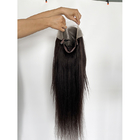 Pizzo reale a 30 pollici Front Wigs Brazilian Hair Bundles dei capelli