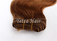 Estensioni dorate durature dei capelli biondi/tessuto naturale dei capelli umani con rimbalzante