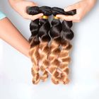 10&quot; - 26&quot; estensioni dei capelli umani di Ombre Remy del brasiliano allenta i capelli biondi il 1B/27 di Wave