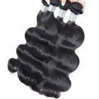 3 impacchetta i capelli di Remy del vergine di 100 peruviani, capelli peruviani di tessitura per la ragazza