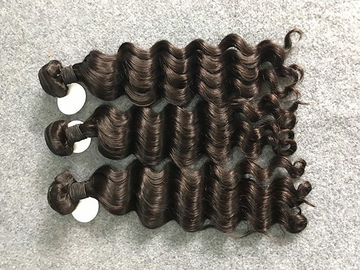 Onda sciolta dei capelli vergini brasiliani del tessuto dei capelli umani di 100% con il frontale 10&quot; - 30&quot;
