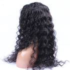 Parrucche dei capelli umani della parte anteriore del pizzo di Wave di acqua di densità di 130% per colore naturale di Ladys