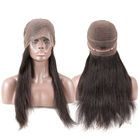 360 estensioni brasiliane dei capelli diritti dei capelli umani del pizzo di densità anteriore delle parrucche/150%