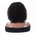 Parrucche dei capelli umani della parte anteriore del pizzo di densità di 150%/parrucca anteriore riccia crespa del pizzo dei capelli umani Remy dell'indiano