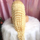 Colore biondo peruviano profondo di estensioni 613# dei capelli umani di Wave 100% Ombre per signora