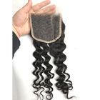 Pacchi profondi umani dei capelli di Remy Wave dei capelli vergini del brasiliano dello SGS 100% con chiusura